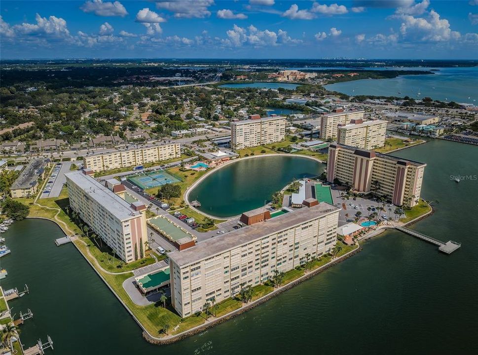 ..The Sea Towers is a Very Active 55 + Young Active Resort Community Consisting of 7 Private Buildings with Shared Common Grounds. Columbia Bldg is Bottom Waterfront..