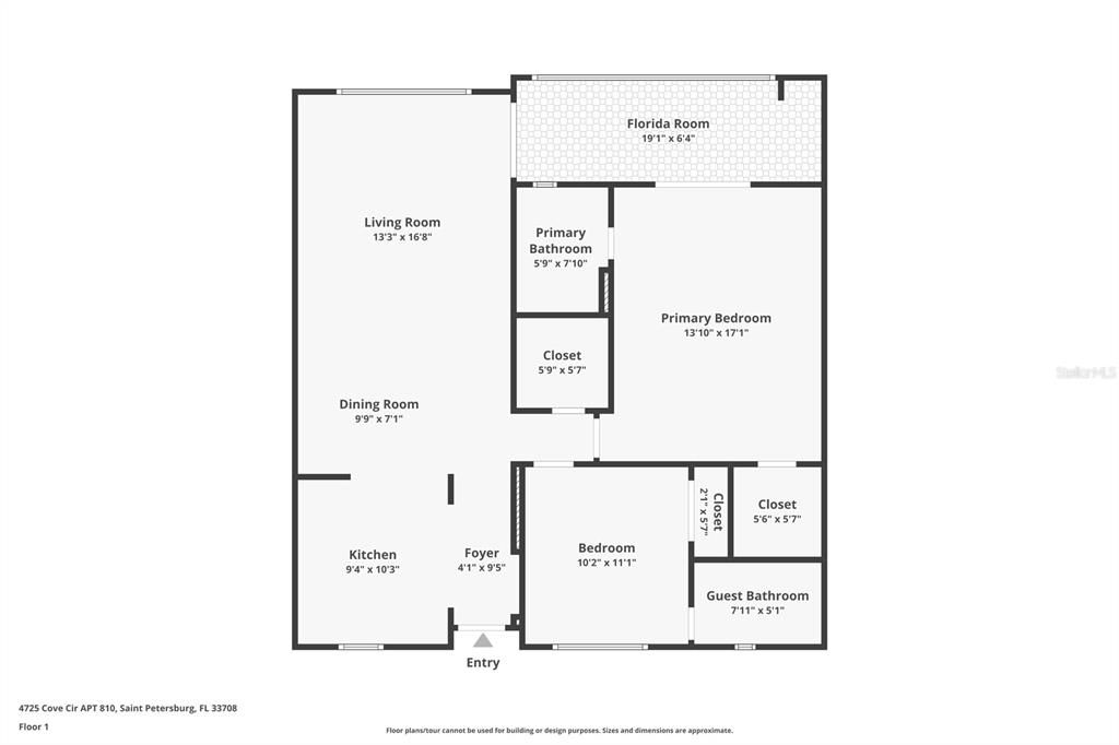 ... Great Floorplan.. 2/2 with over 1040 Square Feet of Living Space..