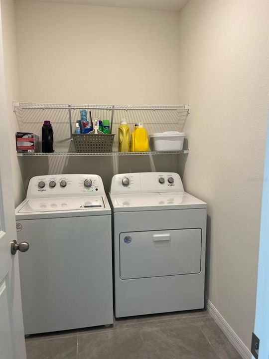 Laundry Room with Washer and Dryer In-Unit