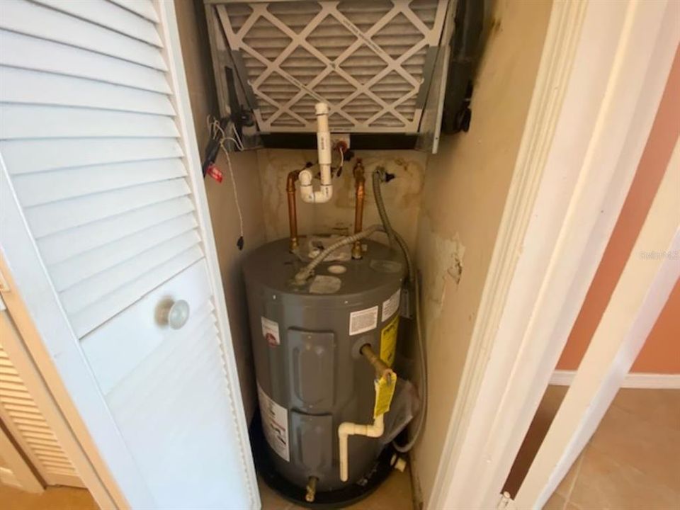 Water heater and air handler