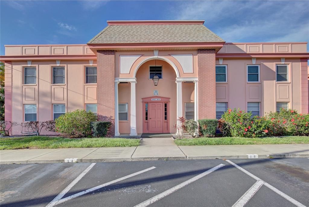 Building entrance.