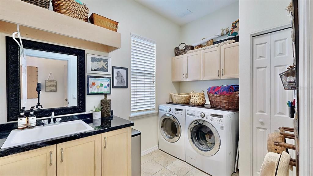 Laundry Room & Storage Closet