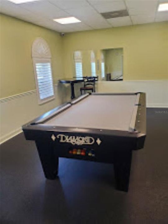 community pool table
