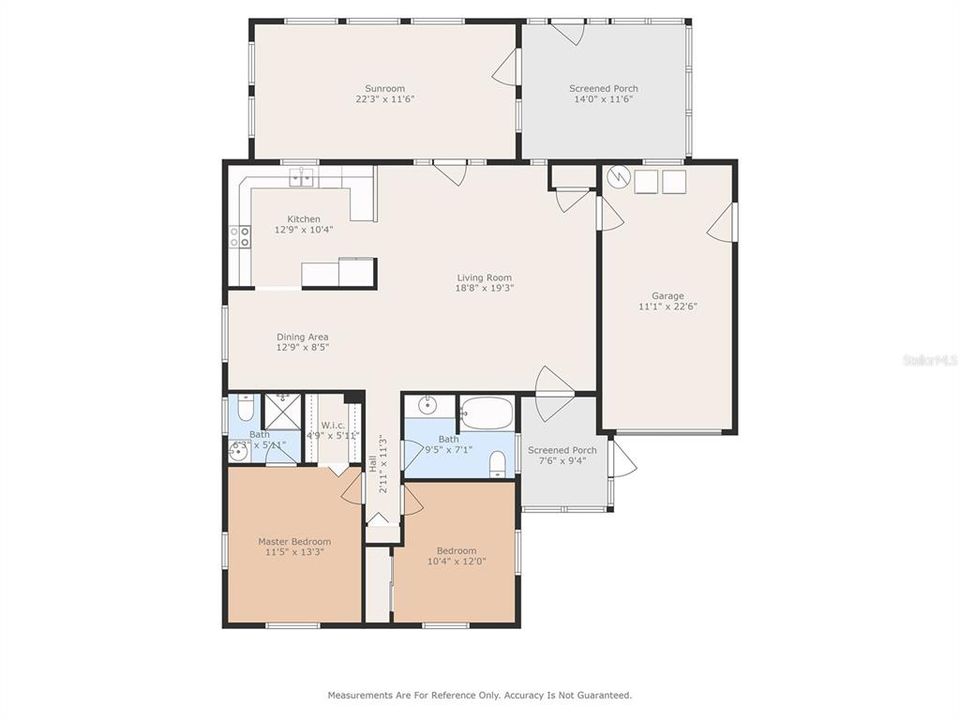 For Sale: $275,000 (2 beds, 2 baths, 1448 Square Feet)