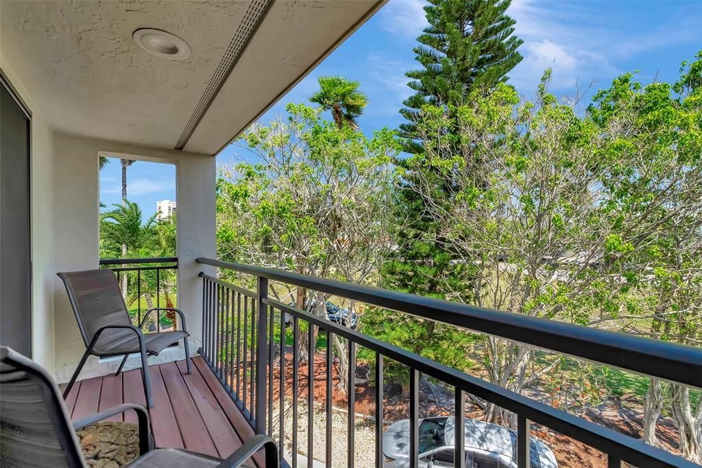 Bedroom balcony