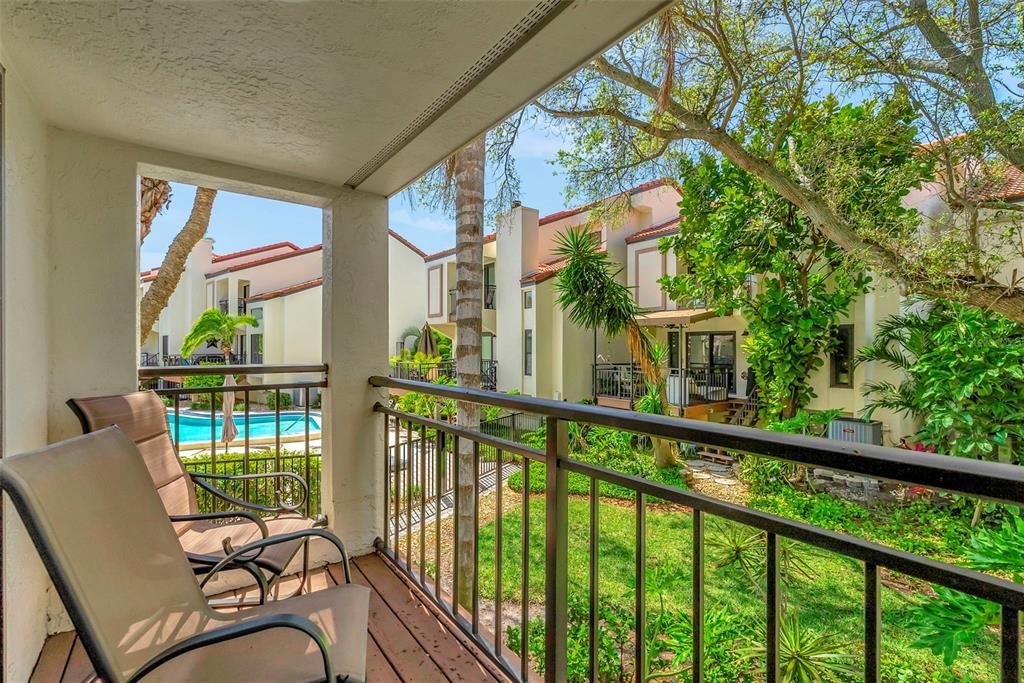 Balcony from Bedroom