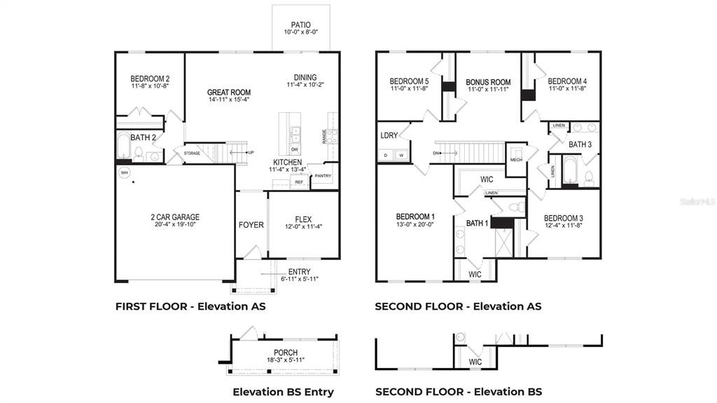 Activo con contrato: $361,990 (5 camas, 3 baños, 2516 Pies cuadrados)