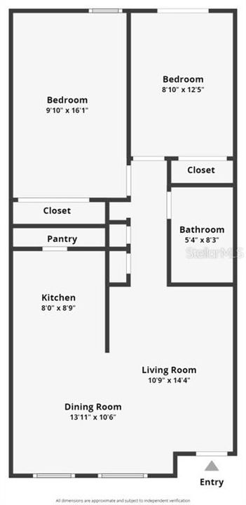Active With Contract: $124,900 (2 beds, 1 baths, 790 Square Feet)