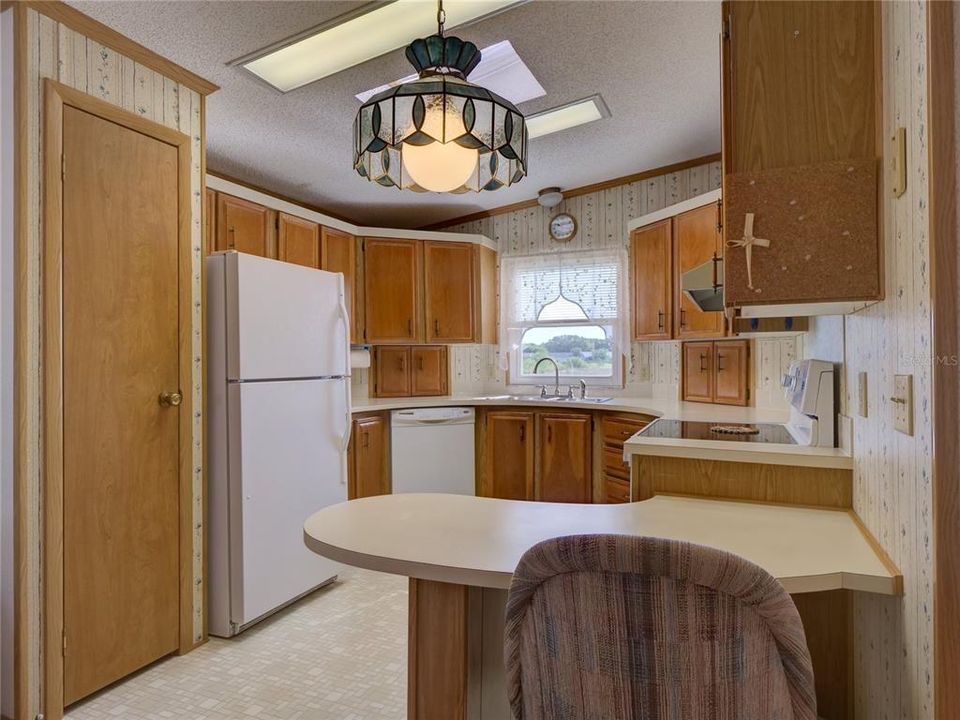 Kitchen with Pantry and an Abundance of Cabinets