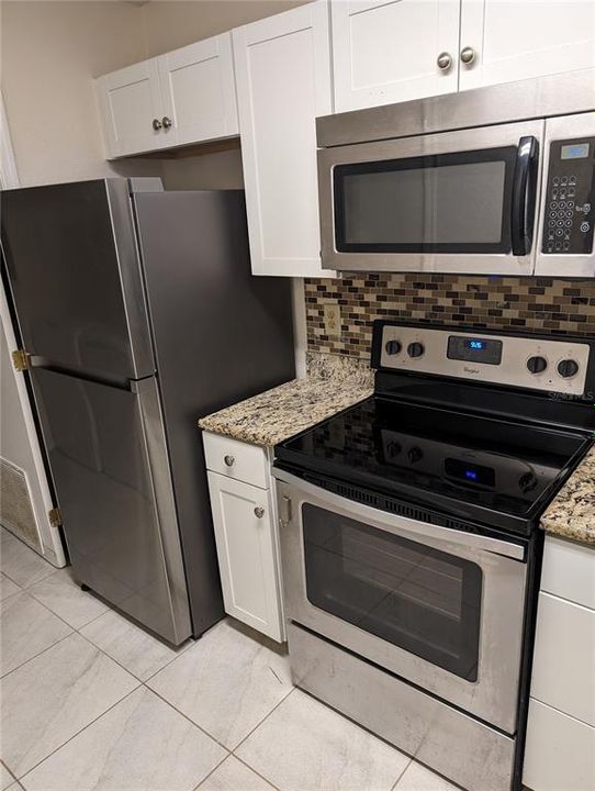 Stainless appliances