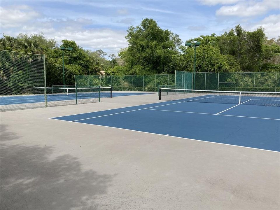 Community Lighted Tennis Courts