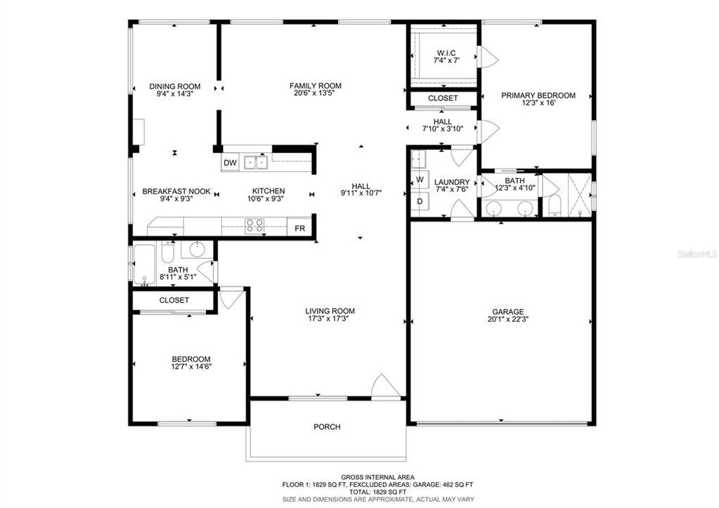 For Sale: $425,000 (2 beds, 2 baths, 1792 Square Feet)