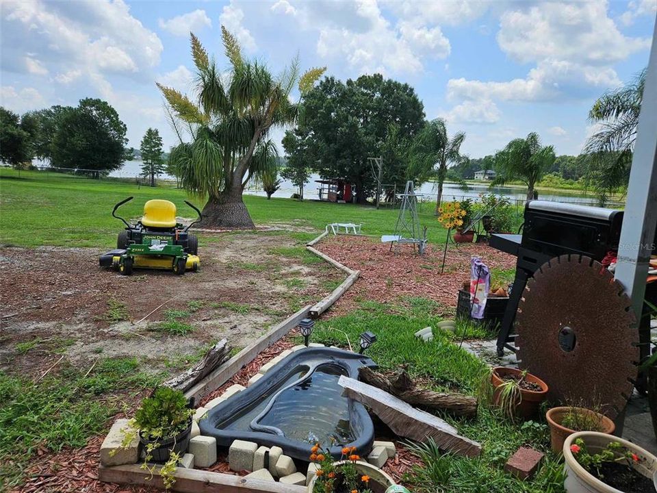 house on lake