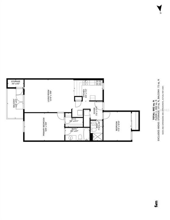 合同活跃: $216,500 (2 贝兹, 2 浴室, 904 平方英尺)