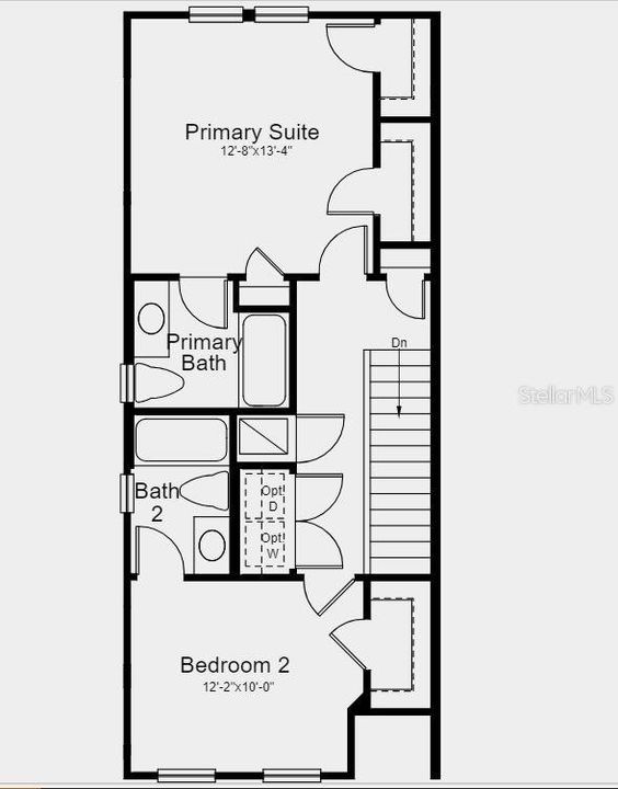 Design selections include: extended tile flooring downstairs, and all appliances and window treatments included.