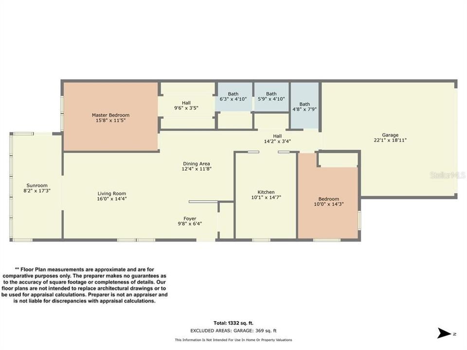 Recently Sold: $379,000 (2 beds, 2 baths, 1332 Square Feet)