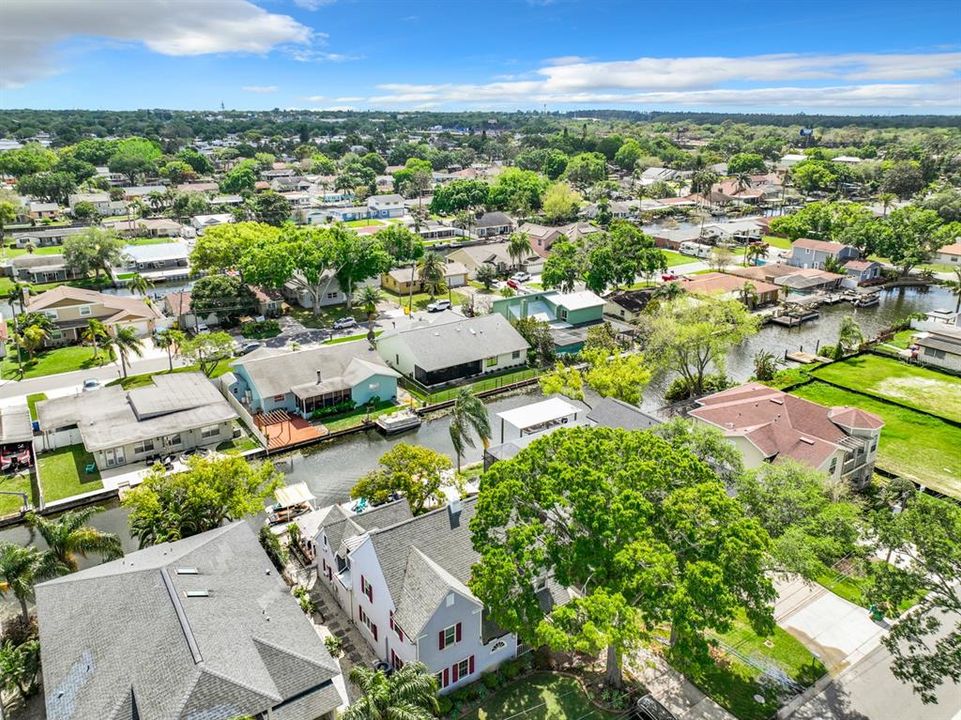 Neighborhood Aerial view