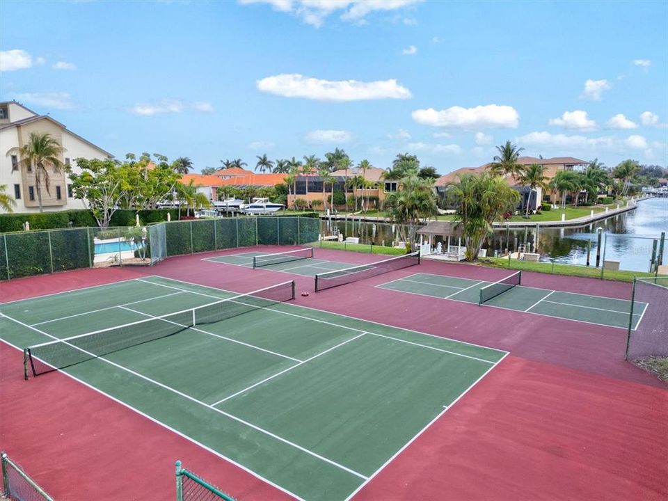 Tennis and pickleball courts