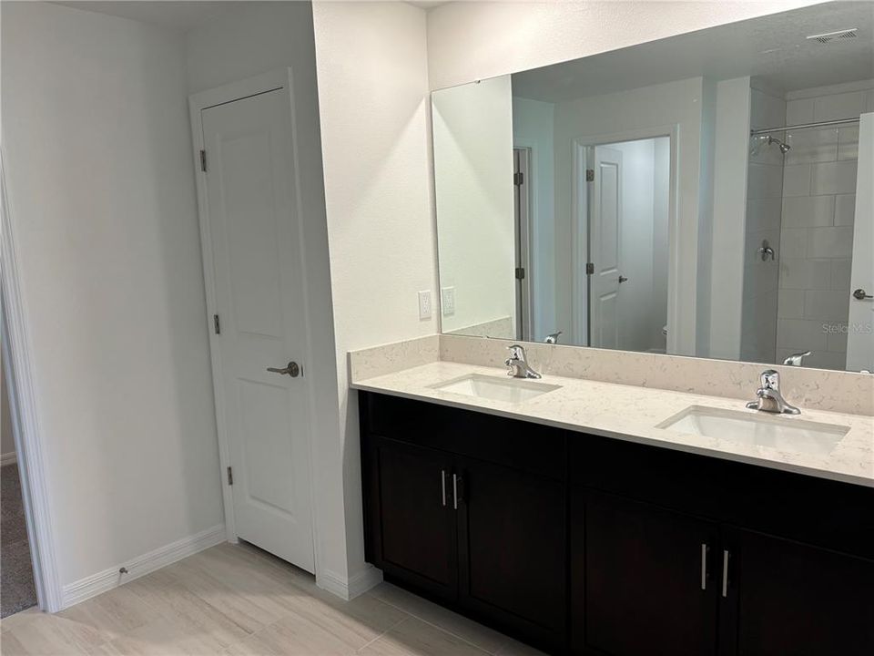 master bathroom dual vanity