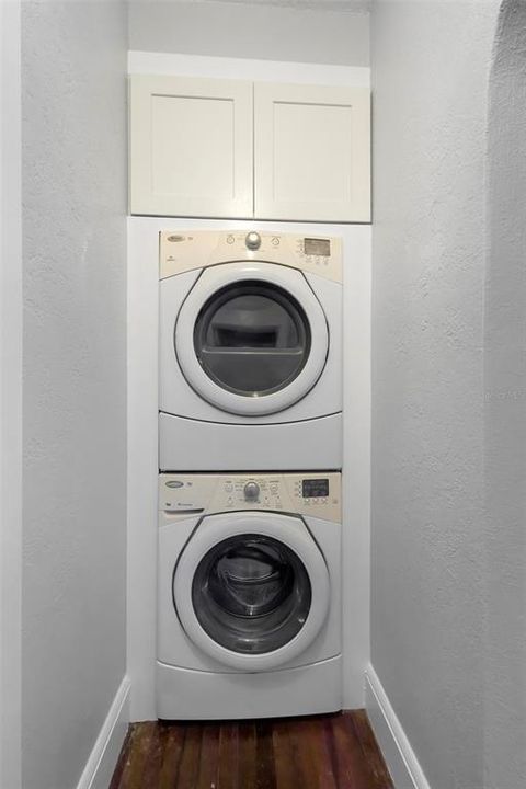 Washer Dryer inside of home