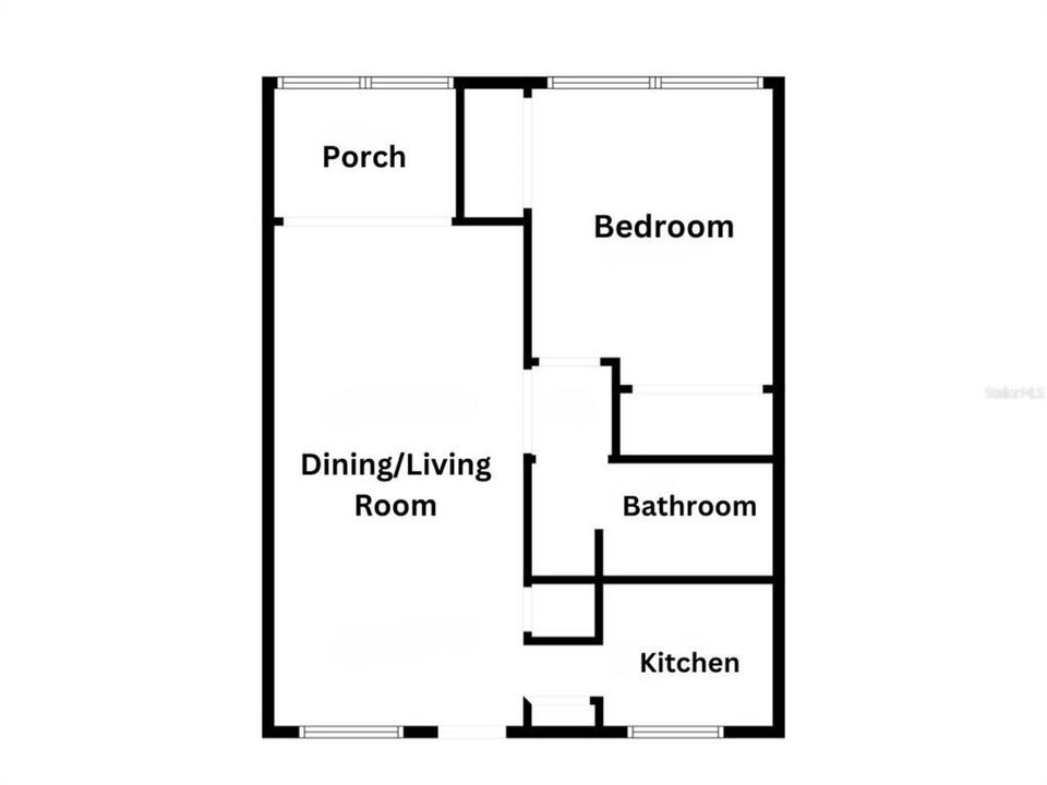 For Rent: $1,300 (1 beds, 1 baths, 627 Square Feet)