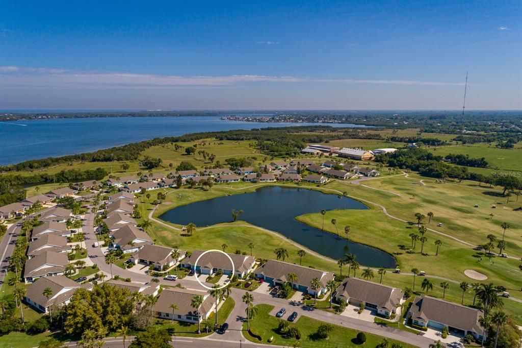 2908 Fiddlers Bend, scenic lake & golf course views.