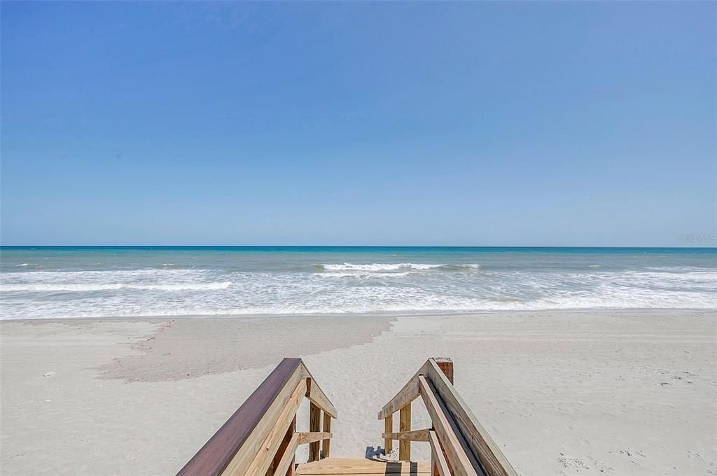 Direct beach access just steps away!!! Uncrowded beaches-- ready for your relaxation and enjoyment!!