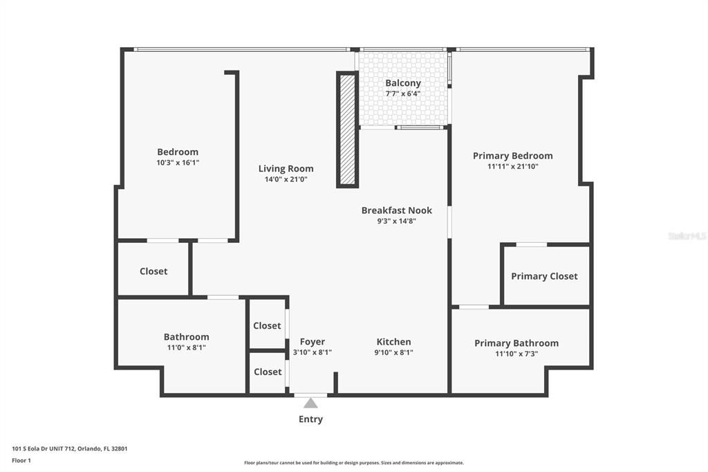 For Sale: $364,900 (2 beds, 2 baths, 1255 Square Feet)