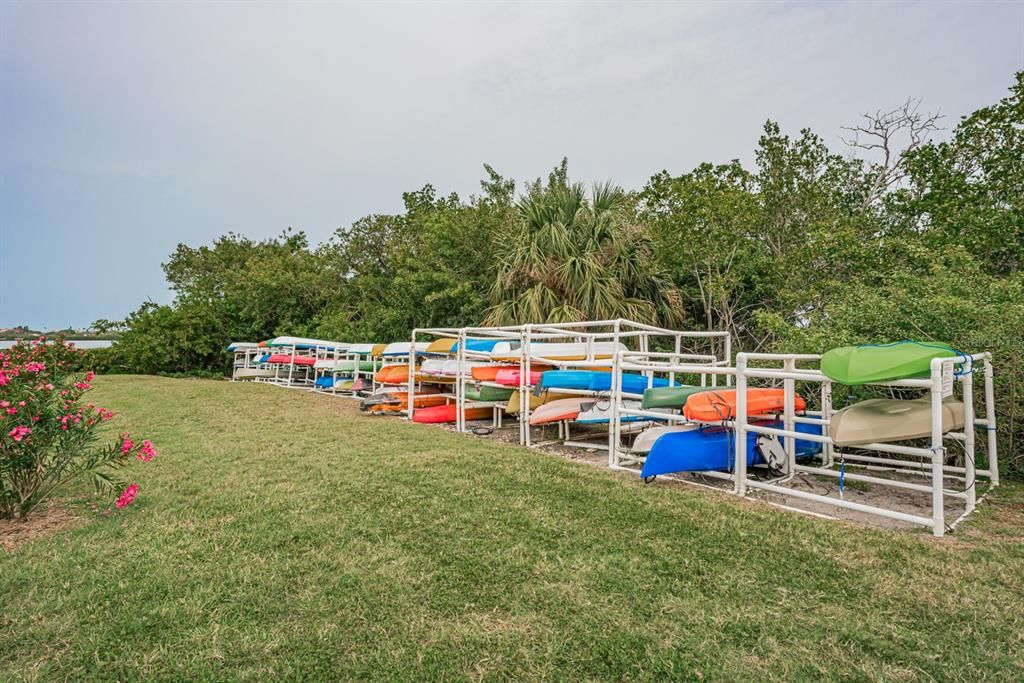 Kayak storage