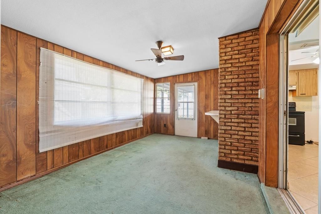 Florida Room not included in square footage
