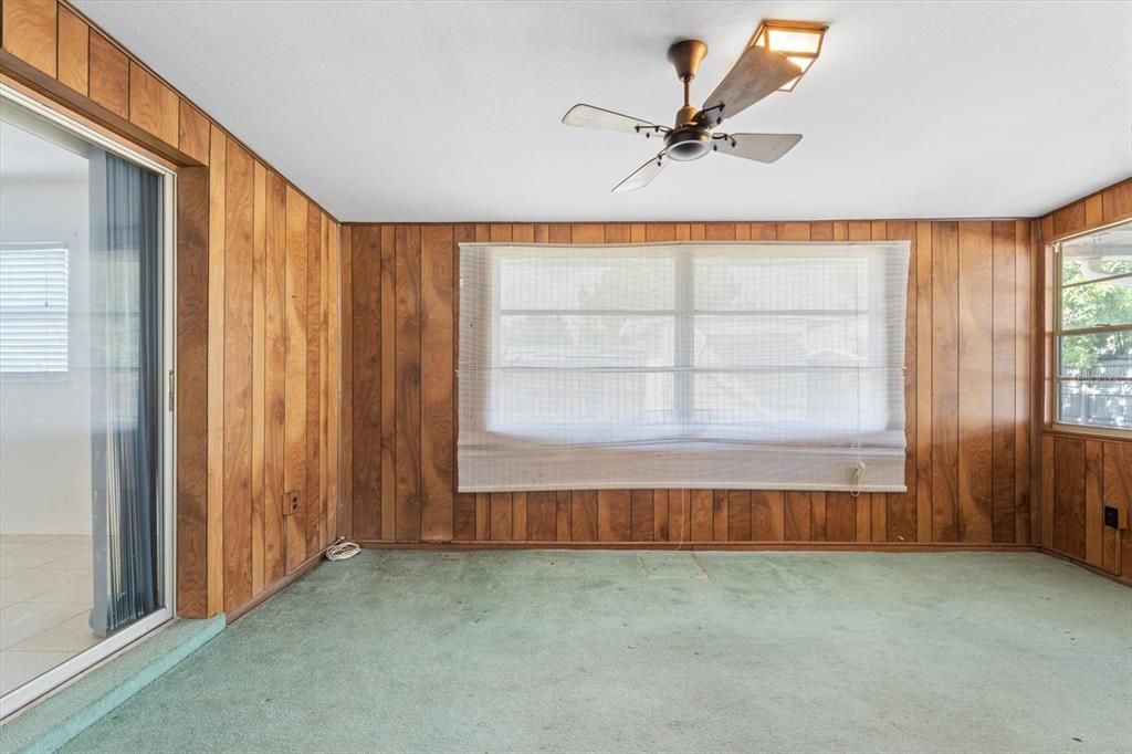 Florida Room not included in square footage