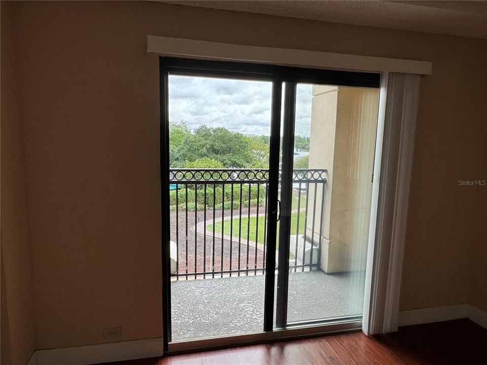 Sliding Glass Doors In Primary Bedroom