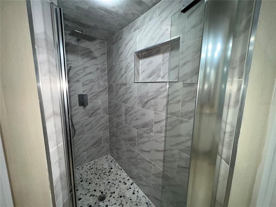 Master shower stall