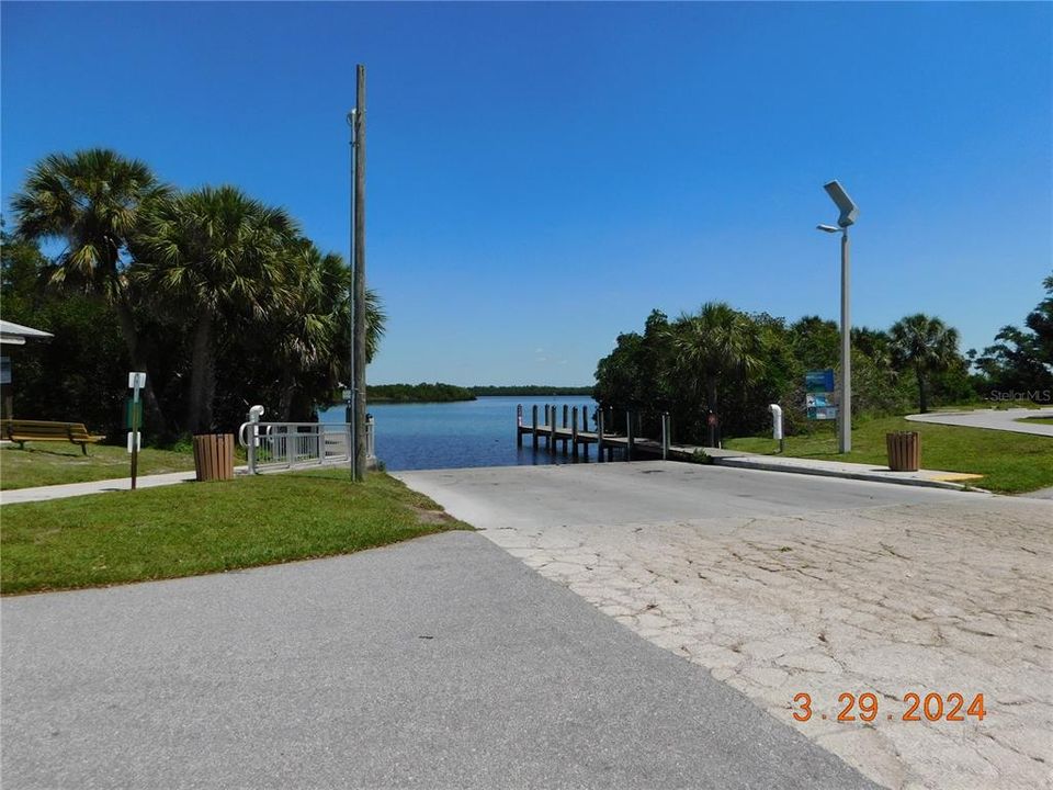 Two ramps to all that the Peace River and Bay Harbor,/Whidden Bay, Charlotte Harbor, and the Gulf of Mexico have to offer you!