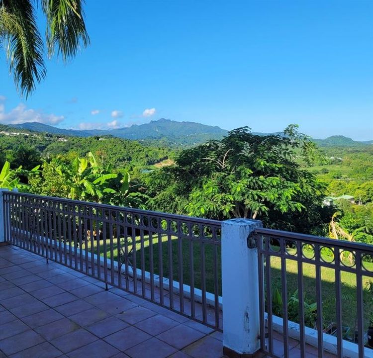 View to Mountains of El Yunque