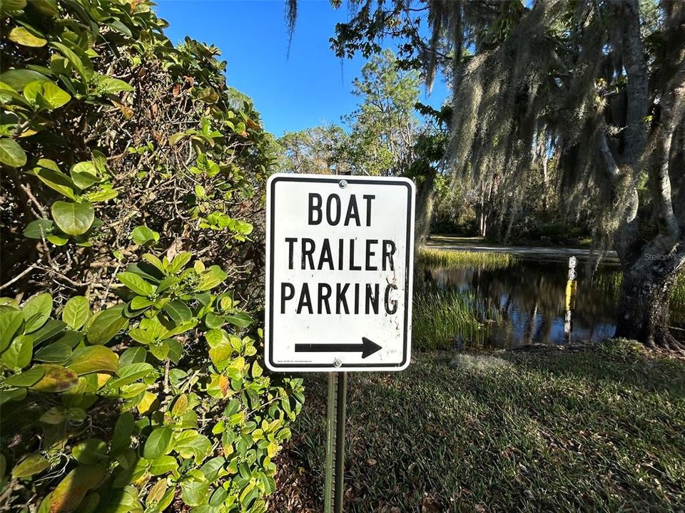 Residents-only boat launch to Lake Tarpon at Lakefront Park