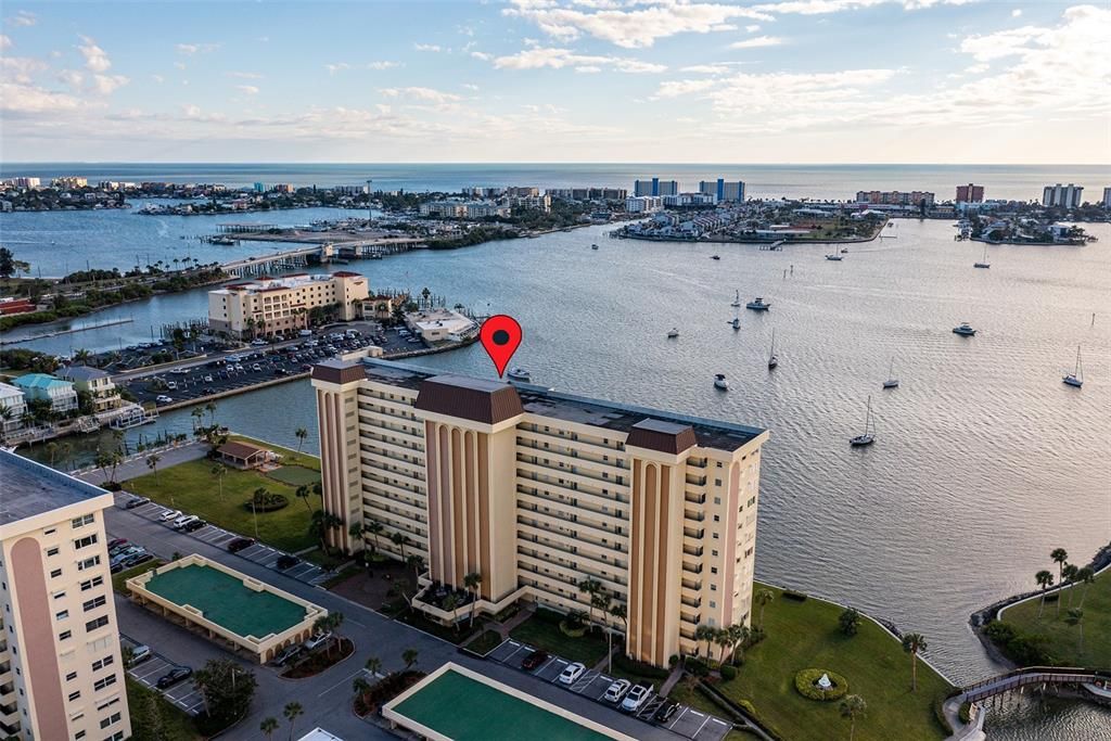 Cond overlooking Boca Ciega Bay