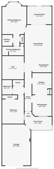 Floor Plan for 163 Club Villas