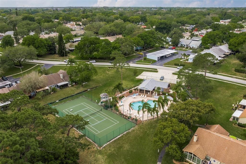 Community Tennis courts and pool