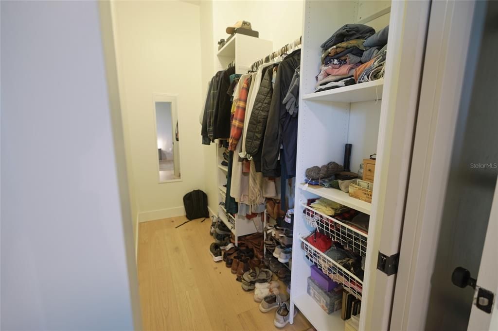 Primary Walk-in Closet