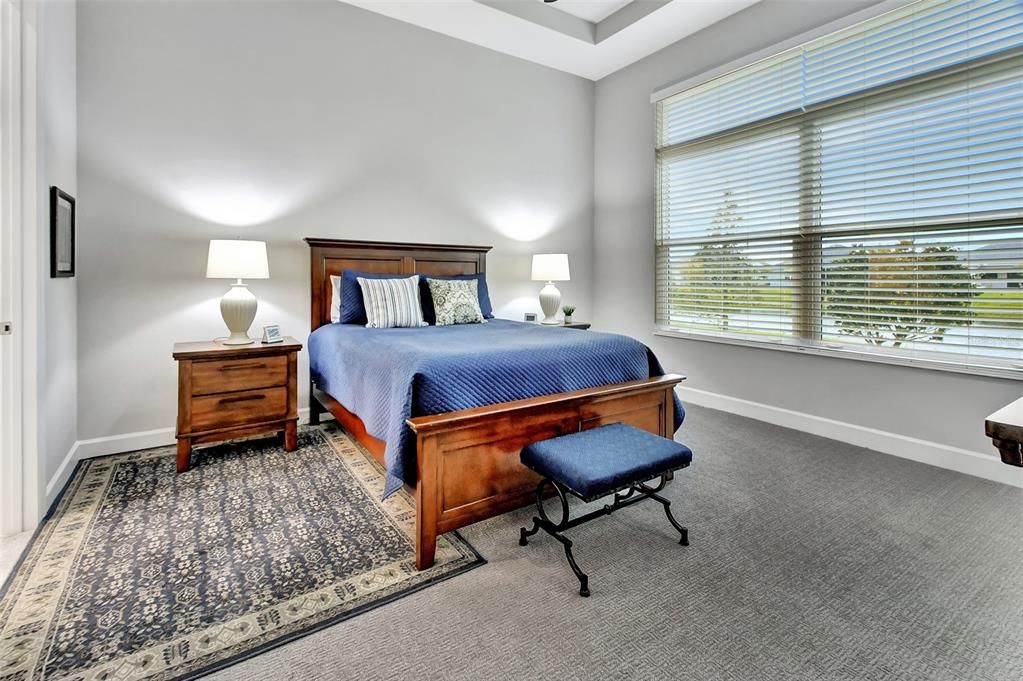 Master Bedroom with waterview