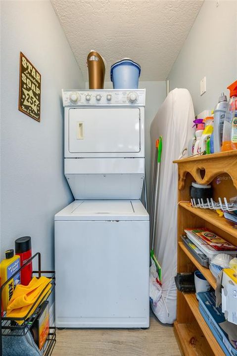 Laundry closet