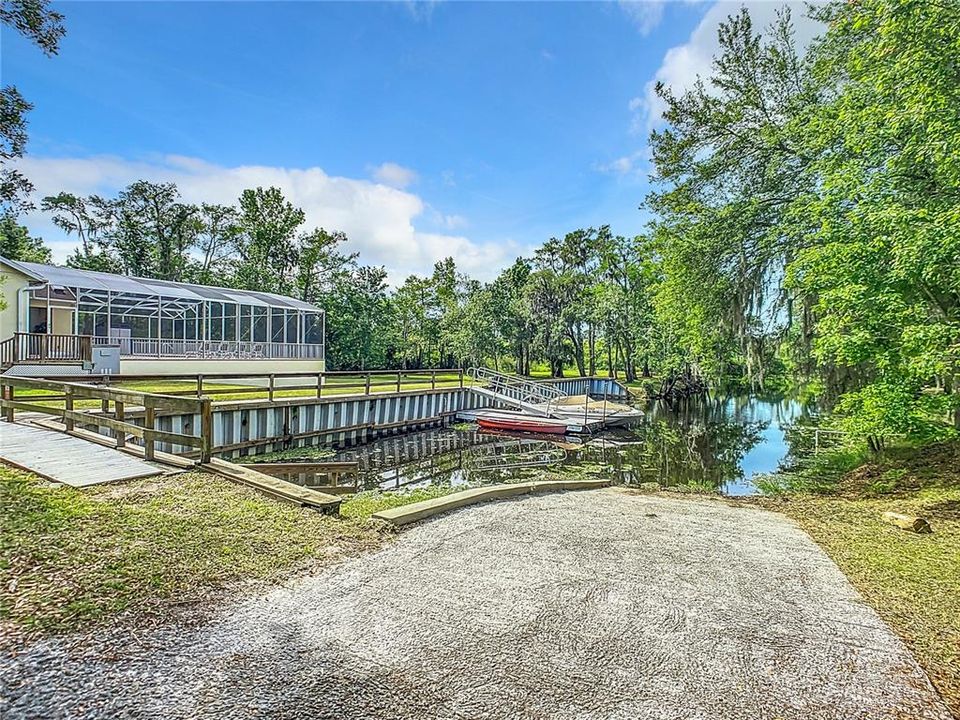 boat ramp