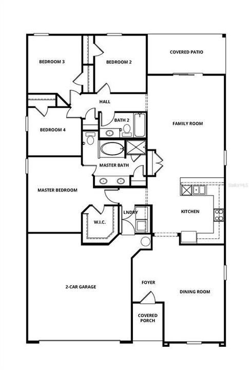 Active With Contract: $336,900 (4 beds, 2 baths, 1851 Square Feet)