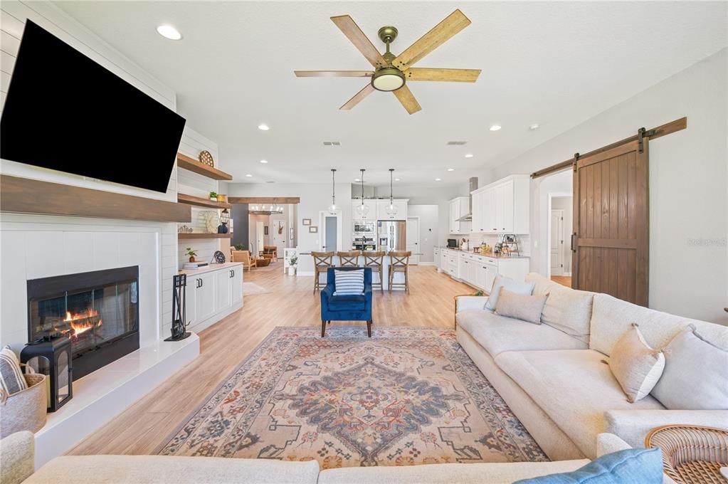 Open Kitchen/Family Room with Lake views!