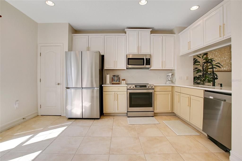 Open Updated Kitchen with Smart Appliances