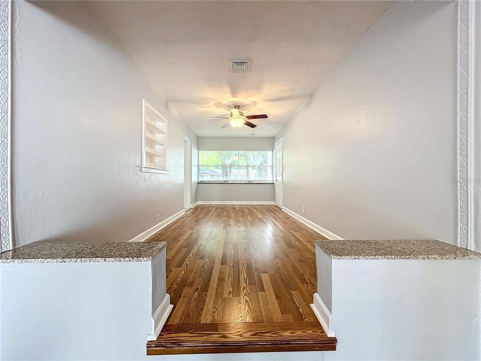 Dining area/Breezeway leading to laundry room