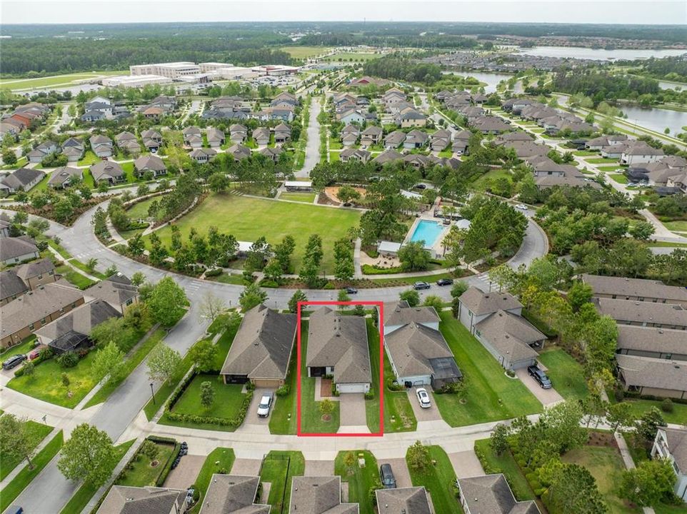 Aerial of Community Park