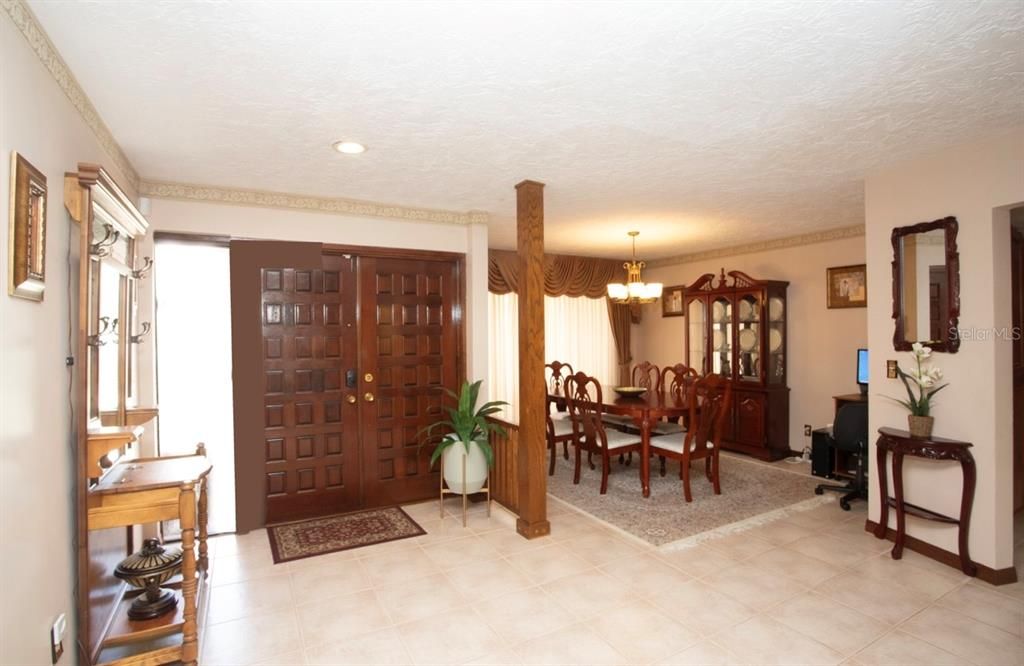 Front Entry/Foyer and Formal Dining Room