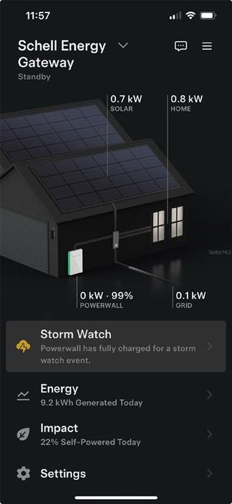 notification of battery in power saving mode